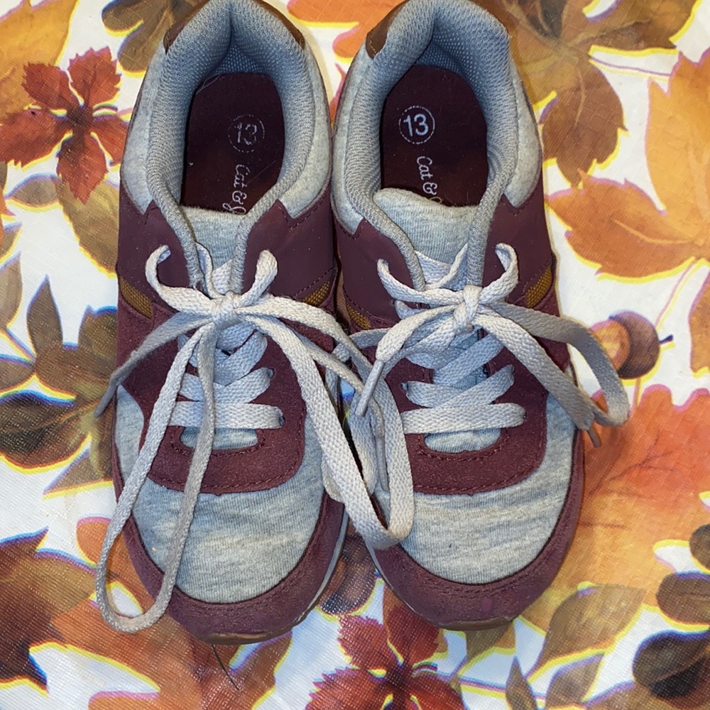 Lace up sneakers